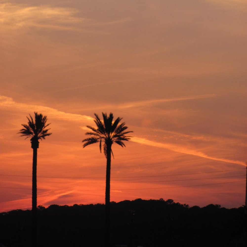 Sunset in Orange Beach Al. Photo "Paradise" Photo Peggy Jo Skelton